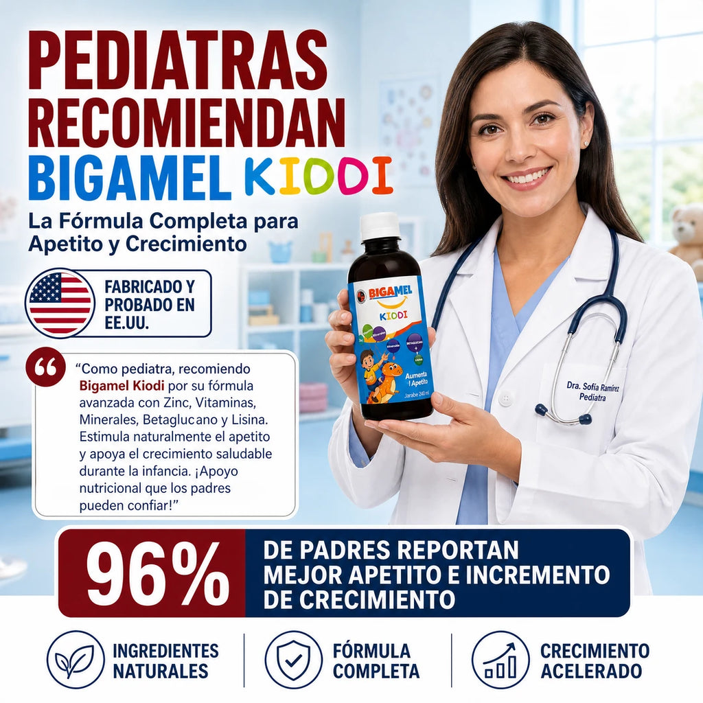 Bigamel Kiddi® | Apoyo Nutricional para el Crecimiento y Desarrollo Infantil